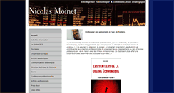 Desktop Screenshot of nicolas-moinet.com